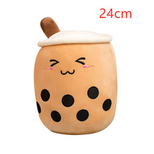 Strawberry Boba Plush Pillow